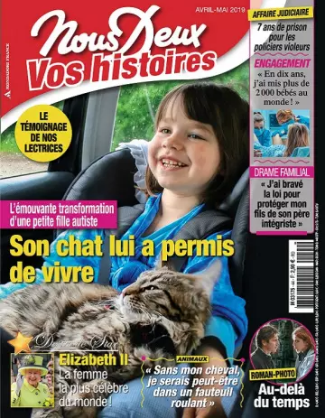 Nous Deux Vos Histoires N°44 – Avril-Mai 2019 [Magazines]