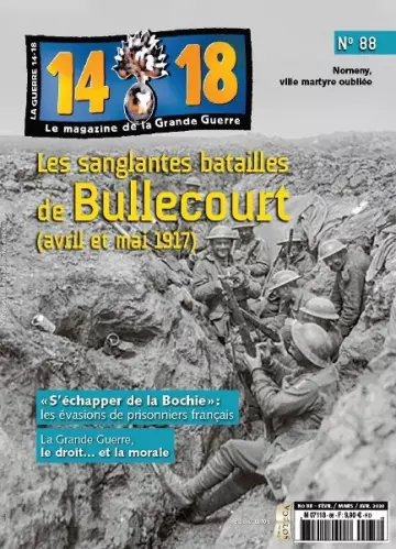 14/18 La Grande Guerre - Février-Avril 2020 [Magazines]