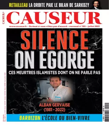 Causeur N°103 – Juillet 2022 [Magazines]