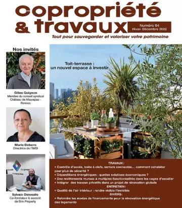 Copropriété et Travaux N°64 – Hiver 2022  [Magazines]