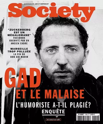 Society N°110 Du 11 Juillet au 7 Août 2019  [Magazines]