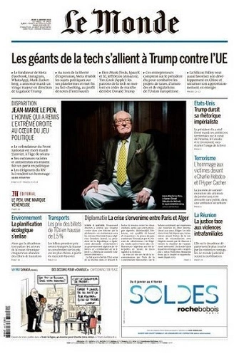 Le Monde du 09 Janvier 2025 [Journaux]