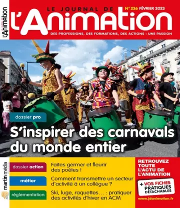 Le Journal De L’Animation N°236 – Février 2023 [Magazines]