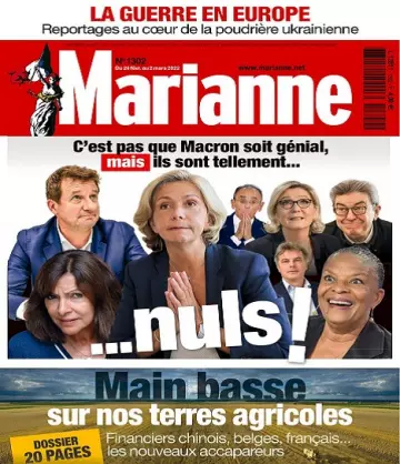 Marianne N°1302 Du 24 Février 2022 [Magazines]