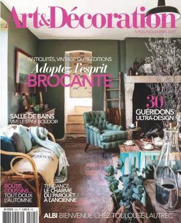 Art & Décoration - Novembre 2019 [Magazines]