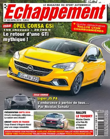 Échappement N°620 – Avril 2019  [Magazines]