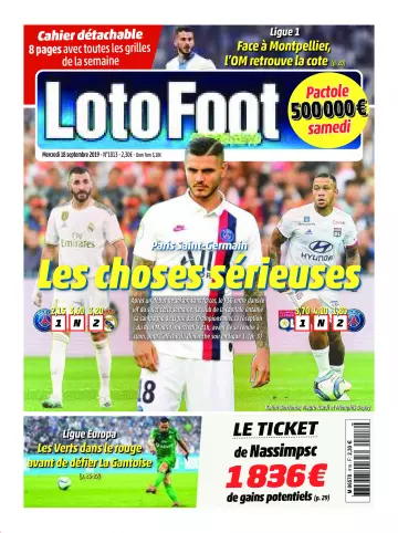 Loto Foot - 18 Septembre 2019 [Magazines]