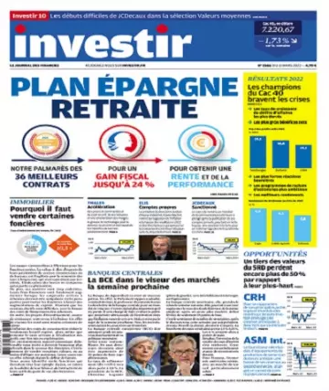 Investir N°2566 Du 11 au 17 Mars 2023 [Journaux]