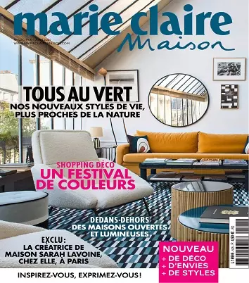 Marie Claire Maison N°525 – Mai-Juin 2021  [Magazines]