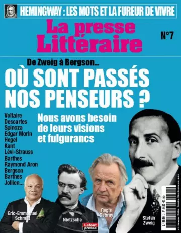 La presse Littéraire - Octobre-Décembre 2019 [Magazines]