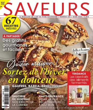 Saveurs N°282 – Mars 2022 [Magazines]