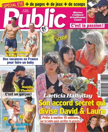 Public N°835 Du 12 Juillet 2019  [Magazines]