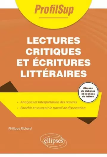 Lectures critiques et écritures littéraires  [Livres]