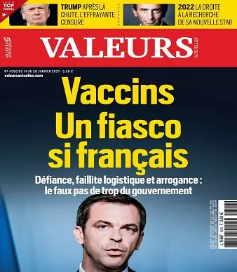 Valeurs Actuelles N°4390 Du 14 Janvier 2021  [Magazines]