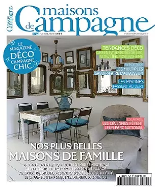 Maisons De Campagne N°124 – Mai-Juin 2020 [Magazines]