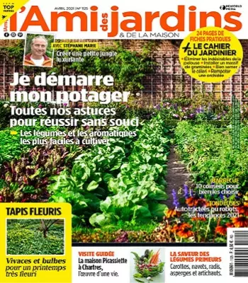 L’Ami des Jardins et de La Maison N°1125 – Avril 2021  [Magazines]