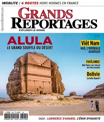 Grands Reportages N°505 – Octobre 2022  [Magazines]