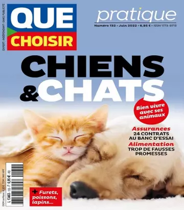 Que Choisir Pratique N°132 – Juin 2022 [Magazines]