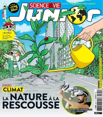 Science et Vie Junior N°394 – Juillet 2022 [Magazines]