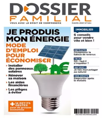 Dossier Familial N°554 – Mars 2021 [Magazines]