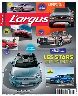 L’Argus N°4570 Du 12 Mars 2020 [Magazines]