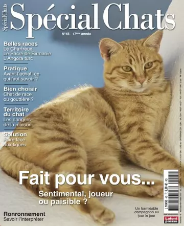 Spécial Chats N°45 – Août-Octobre 2019 [Magazines]