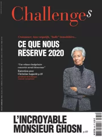 Challenges - 9 Janvier 2020 [Magazines]