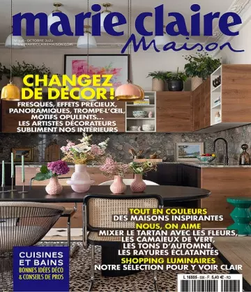 Marie Claire Maison N°536 – Octobre 2022 [Magazines]