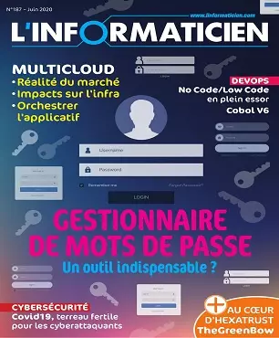 L’Informaticien N°187 – Juin 2020 [Magazines]