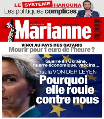 Marianne N°1341 Du 24 au 30 Novembre 2022 [Magazines]