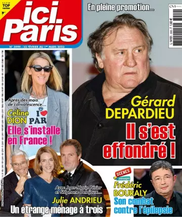 Ici Paris N°3999 Du 23 Février 2022 [Magazines]