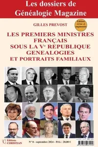 Les dossiers de Généalogie Magazine - Septembre 2024 [Magazines]