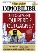 Le Particulier Immobilier N°358 – Décembre 2018 [Magazines]