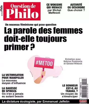 Question De Philo N°29 – Mars-Mai 2023 [Magazines]