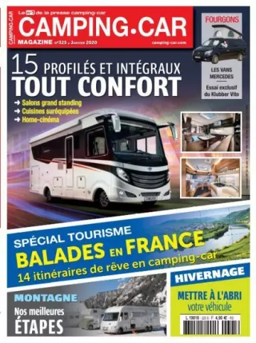 Camping-Car Magazine - Janvier 2020 [Magazines]