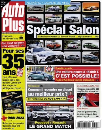 Auto Plus N°1826 Du 1er Septembre 2023 [Magazines]