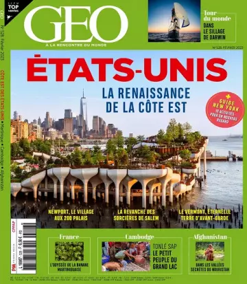 Geo N°528 – Février 2023 [Magazines]