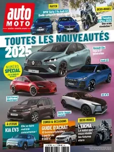 Auto Moto France N.340 - Décembre 2024 - Janvier 2025 [Magazines]