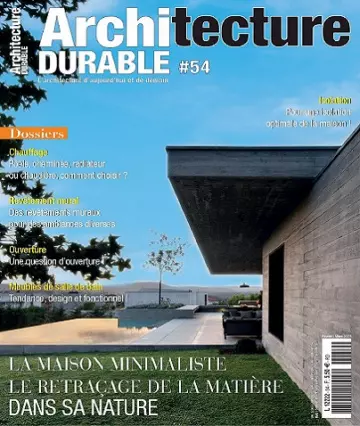 Architecture Durable N°54 – Février-Mars 2023  [Magazines]