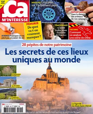 Ça M’Intéresse N°491 – Janvier 2022 [Magazines]