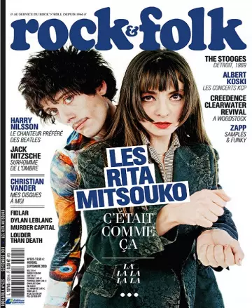 Rock et Folk N°625 – Septembre 2019  [Magazines]