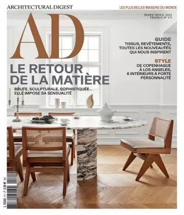 AD Architectural Digest N°171 – Mars-Avril 2022 [Magazines]