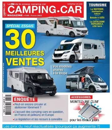 Camping-Car Magazine N°348 – Février 2022 [Magazines]