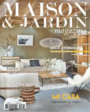 Maison et Jardin Magazine N°137 – Septembre 2019 [Magazines]