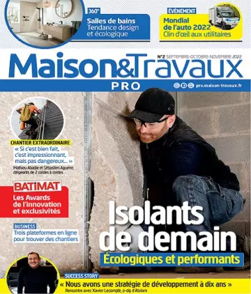 Maison et Travaux Pro N°2 – Septembre-Novembre 2022  [Magazines]