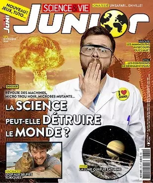 Science et Vie Junior N°372 – Septembre 2020 [Magazines]