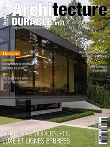 Architecture Durable N.60 - 5 Février 2025  [Magazines]