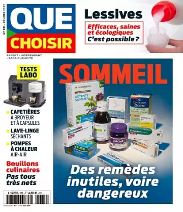 Que Choisir N°621 – Février 2023 [Magazines]