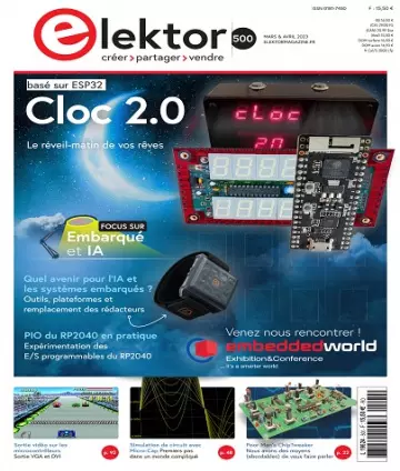 Elektor N°500 – Mars-Avril 2023  [Magazines]