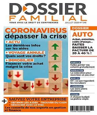 Dossier Familial N°546 – Juillet 2020 [Magazines]